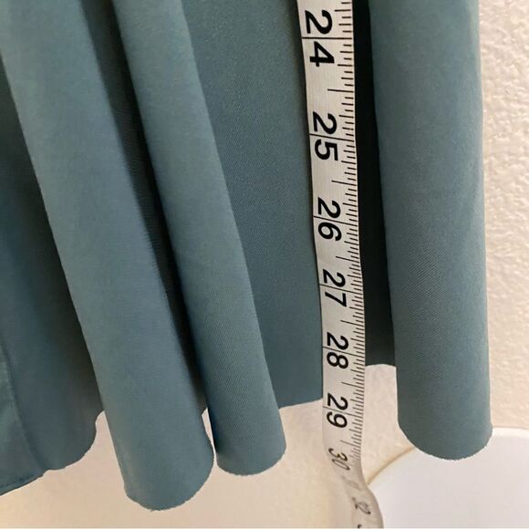 WEISSMAN Dance Costume sage green leotard dress Don't Forget About Me 12519 LC - Picture 7 of 11